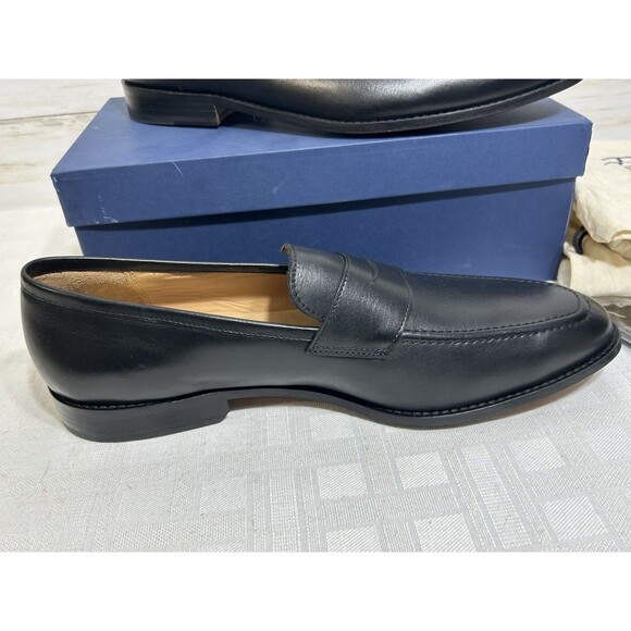 NEW! 3DM Lifestyle Black Calfskin Leather Loafer UK 12 US 13-13.5 Men Dress Shoe main image 9